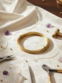 Alambre De aluminio Calidad Aaa con 10 metros alambre aluminio calidad AAA 10 metros calibre flexible resistente manualidades bisuteria jardineria bricolaje fácil corte moldeable anticorrosion color plateado envio rapido presentacion en rollo