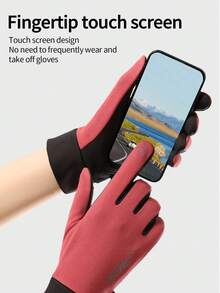 Luvas de Inverno para Homens, Luvas Térmicas com Tela Sensível ao Toque Adequadas para Corrida, Ciclismo, Caminhada, Direção, Caminhada, Digitação, Esportes