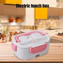 PROMOTION! Electric Lunch Box Can Be Used In The Car And At Home Portable Automatic Thermal Box Pot - Fast Shipping - Pink - View 1