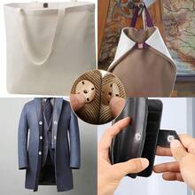 5 Sets Sew-On Snap Buttons, Invisible Metal Snap Buttons, Metal Snaps Fasteners Press Studs Buttons For Sewing Clothing, Closure Purse Handbag. (Multiple Colors And Sizes To Choose From) - Multicolor - View 6