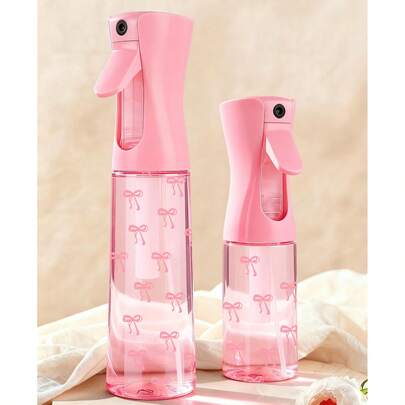 Bình xịt du lịch PET thắt nơ có thể nạp lại 200ml/300ml, bình xịt phun sương liên tục áp suất cao chuyên nghiệp, dụng cụ tạo kiểu tóc, phụ kiện sản phẩm chăm sóc tóc, vật dụng cần thiết khi đi làm tóc và làm đẹp, bình xịt đa năng.