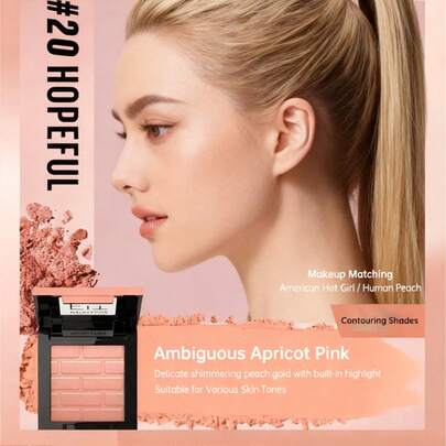 Phấn má hồng Maybelline Blush Customized Refined Stereoscopic Contouring Pigmented Blush