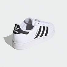 Adidas Originals Superstar II Unisex Kids Casual Sneakers, 2026 New Model, Shell Toe, White Shoes JH9976 - White - View 6