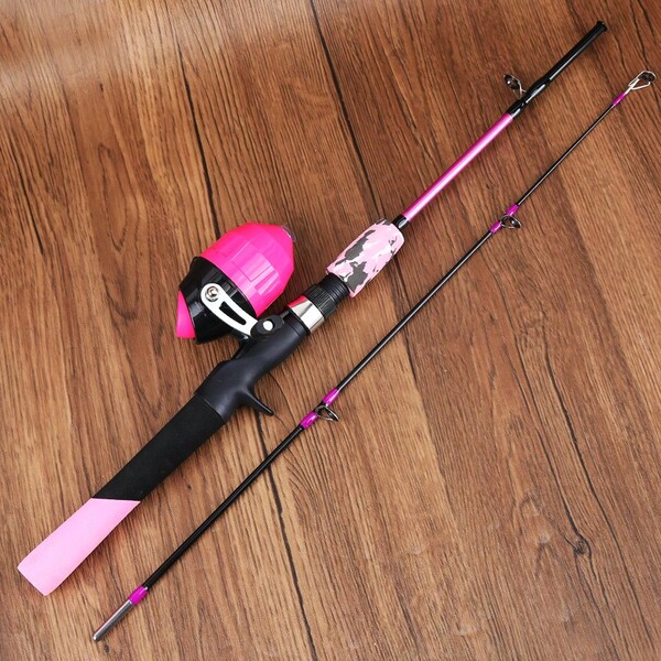 Telescopic Fishing Rod And Reel Kits For Bass Sea Saltwater Freshwater EVA Handle