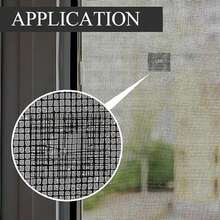 WAYAMY 700 x 5CM Cinta para Reparar Mosquiteras Ventana y Puerta, Fibra De Vidrio Cinta Adhesiva Reparación de Ventanas Tela Mosquitera Cinta De Ventana De Pantalla(default) - Tipo 1 - Ver 4