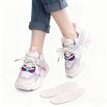 Zapatos Transpirables,Zapatos De Tenis Deportivos Transpirables Para Niños Con Luz,Zapatos Comodos De Niño con suela suave antideslizante de Niños, mujeres  Zapatos deportivos de suela gruesa para niñas, nuevos modelos de zapatillas casuales de suela blanda, adecuados para actividades al aire libre, escuela y fiestas, para primavera/otoño - Rosa - Ver 5