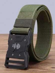3 件装全新速释尼龙战术腰带，适用于运动裤、户外训练和休闲男士腰带 - 彩色 - 查看 8