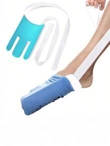 Ajutor pentru șosete - Glisant ușor de îmbrăcat și dezbrăcat - Dispozitiv de asistență la tragere - Instrument de ajutor pentru șosete - Tragere pentru vârstnici, seniori, gravide, diabetici - Ajutor la tragere 1 buc Ajutor pentru șosete - Glisant ușor de îmbrăcat și dezbrăcat - Dispozitiv de asistență la tragere - Instrument de ajutor pentru șosete - Tragere pentru vârstnici, seniori, gravide, diabetici - Ajutor la tragere