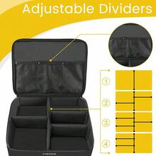 Golf Storage Box - שחור - ראה 4