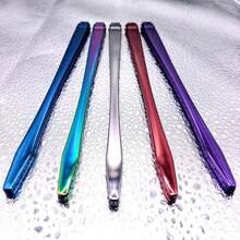 Introducing... Choaf! Enjoy Finger Free, Mess-Free, Germ Free Eating! Chopsticks Cutlery Reusable Utensil Tableware Stainless - Blue - View 4