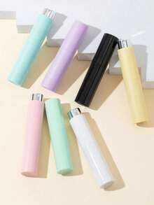 10ml 高端旋转式可再填充香水雾化器 - 超细雾化玻璃喷雾瓶，带扭转/旋转补充装、防漏便携式雾化器和迷你古龙水/面部喷雾分配器；TSA 友好型可再填充旅行香水瓶，适用于男女 - 彩色 - 查看 3