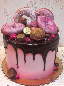 75g/2.6oz Gold Sprinkles Cake Toppers Baking Cake Decorations, Gorgeous Cupcake Decorations, Ice Cream Decorations, Suitable For Holiday Celebrations, Birthday Wedding Party. - Multicolor - View 5