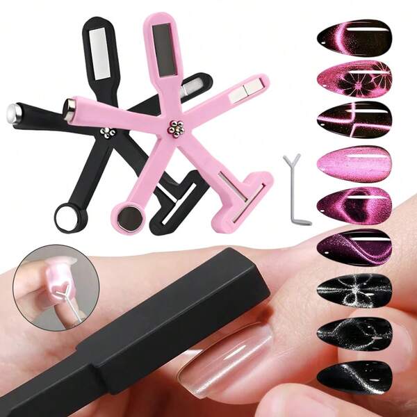 40Pcs Heart-Shaped, Star-Shaped, Bear-Shaped Glass Nail Color Card Display Stickers Transparent Nail Polish Bottle Color Display Stickers Suitable For Nail Polish Color Card Display ToolsChristmas