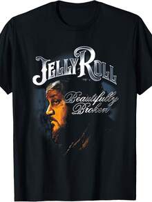 Jelly Roll - Blue Profile T-Shirt - Style 27 - View 1