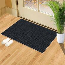 Grand paillasson pour porte d'entrée, tapis d'accueil antidérapant pour entrée intérieure, design avec support, lavable en machine, convient pour la zone d'entrée - Multicolore - Voir 31
