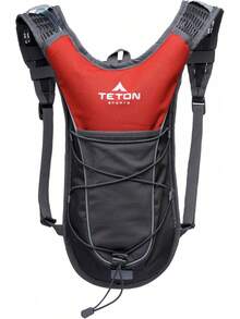 Mochila de hidratación TETON Sports TrailRunner 2.0; Mochila para senderismo, correr y ciclismo; Incluye bolsa de hidratación de 2 litros gratis - Orilla del río (Orilla del río) - Ver 9