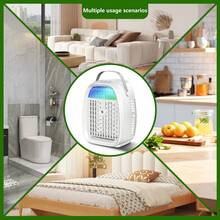 USB 供电便携式空气冷却器，四合一加湿器空调风扇，带 7 色灯的多功能空气冷却器，适用于房间卧室办公桌的空气冷却器风扇