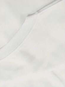 Sudadera Casual de Cuello Redondo para Hombre con Diseño de Escalador y Latidos del Corazón - Corte Holgado, Manga Larga, Blanca con Diseño Negro, Perfecta para Actividades al Aire Libre, Ropa de Exterior|   Sudadera de corte holgado|   Ropa cómoda, suéter/pulóver para hombre, sudadera con capucha para hombre, suéter escolar, traje de entrenamiento de manga larga, y ropa deportiva informal de estilo limpio, tela ligera, ropa de escalada, ropa duradera, top tipo pulóver. - Blanco - Ver 4