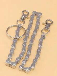 1pc Women's Street Hip-Hop Bicycle Chain Pants Chain, Versatile Fashionable Accessory