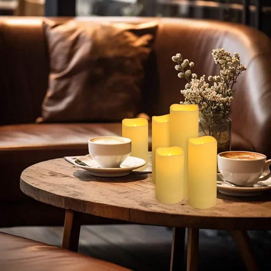 72 Pack 3 Size Ivory Electronic Candle Lamp, Novel Flashing No Flame Tea Lamp Candle With 10 Key Remote Control And Cycle 24-Hour Timer, Outdoor Waterproof, Super Long Life, Candle Tea Lamp For Indoor, Outdoor, Wishing, Anniversary, Wedding Table Decoration, Funeral, Halloween, , Easter, Valentine's Day, Father's Day, Mother's Day And Graduation Party