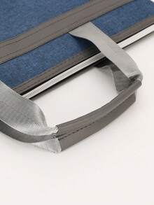 1pc 37cm*1cm*30cm Nylon Briefcase, Lightweight Ultra-Thin Men's Briefcase Laptop Bag Suitable For Daily Commute And Outdoor Use Bible Bag - Multicolor - View 6