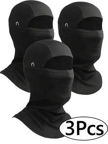 3 件套拉法帽面罩，男女足球滑雪面罩，轻质 Sheisty，Shiesty 遮阳帽 UV 保护器骑行