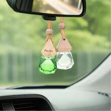 4/8-Piece Car Air Freshener Set, Car Aromatherapy Diffuser | Long-Lasting Fragrance, Multiple Scent Options, Powerful Air Freshening | Premium Gift Box - Ideal For Christmas, Halloween, Stocking Stuffers & Birthday Gifts | Pendant Aromatherapy Decoration - Suitable For Multiple Scenarios (Wardrobe, Bathroom) - 4-Bottle Pack (Set B) - 查看 3