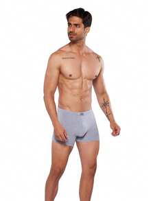 Alfani - Pack 7 Boxers Premium para Hombre Algodon-Licra, Suaves, Comodos y Frescos - Azul - Ver 5