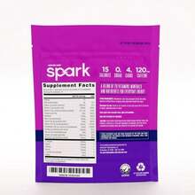 AdvoCare Spark Vitamin &Amp; Amino Acid Supplement - Focus &Amp; Energy Drink Powder Mix With Vitamin A, B-6, C &Amp; E - Also Includes L-Carnitine &Amp; L-Tyrosine - Fruit Punch, 14 Stick Packs - Tên hương vịE - Xem 2