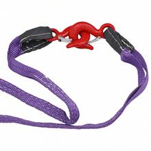 LOYALHEARTDY 3T Chain Sling, Chain Sling With 4 Hooks, Lifting Chains With Hooks, For Various Lifting And Moving Activities - Purple+Red - View 5