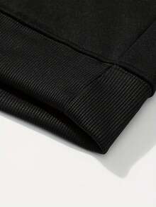 Herren Retro 80er Videospiel inspirierter Offline Pixel Dinosaurier und OFFLINE Text bedruckter Hoodie - Senfgelber Retro Spiel Pullover, Herren lässige Winterwärme, Geschenk für Technologiebegeisterte, lange Ärmel reguläre Passform, Handwäsche oder chemische Reinigung, Pixel Dinosaurier Design, nostalgische Spielbekleidung, weicher Stoff, charakteristisches OFFLINE, lockere Passform, Retro Spielstil, für Fans - Schwarz - Übersicht 3