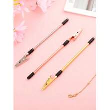 1 Piece Bracelet Auxiliary Tool, Bracelet Wearing Auxiliary Tool, Accessory Auxiliary Tool, Bracelet Fastening Auxiliary Crocodile Clip, Suitable For Women's Jewelry Tools, Fastening And Hooking Equipment For Jewelry Bracelet Necklaces