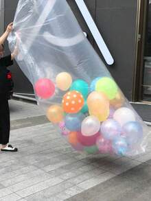 Reusable Thick Balloon Storage Bag, Available In Multiple Sizes, Suitable For Mother's Day, Graduation Ceremony And Other Occasions - Multicolor - View 1