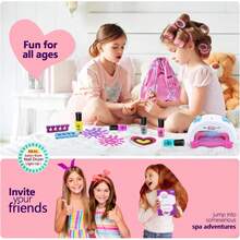 Spa Kit - Nail Polish Set Gifts-12 - Foot Spa Day Manicures Pedicure - Nail Art Salon Kit Birthday 10-12 Years Old (Edition) - Kids Edition - View 11