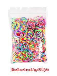 1000pcs/7500pcs Rainbow Handmade Weaving Loom Colorful Rubber Bands, DIY Bracelet Weaving Loom Kit, Perfect Gift For Holidays And Birthdays