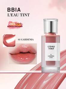 Bbia L'EAU TINT 01 Gardenia, Hidratante Brillante, Labios Voluminosos Hidratantes, Suave y Cómodo, Ligero No Pegajoso, Fórmula de Cuidado de Labios, Gran Regalo, Maquillaje Coreano, 4.5g/0.158oz - 01 GARDENIA - Ver 2