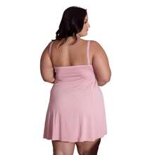 Long And Short Nursing Nightgown Kit With Long Plus Size Robe For Postpartum Pregnant Women, Comfortable - Rusty Rose - View 2
