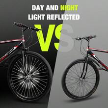 1/12/24/48pcspcs Spoke Reflectors - Spoke Light Grey Spoke Covers Decorative Packaging Bicycle Wheel Firefly Reflective Strips Steel Rim Reflective Tape - Multicolor - View 5