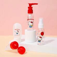 Miniso Hello Kitty Portable Travel Set (4-Piece Set),Portable Lovely