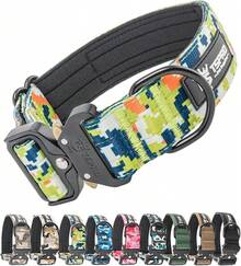 Pet Basic Dog Collars - Camo Green - View 11