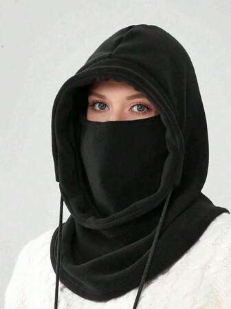 这款女士黑色羊毛拉法帽，既适合冬季佩戴，又可作为防晒自行车帽和万圣节服装，是圣诞节或情人节的完美礼物。