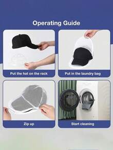 Giá phơi mũ có túi lưới dùng cho máy giặt, khung đỡ mũ lưỡi trai, giá bảo vệ mũ khi giặt, hộp đựng mũ lưỡi trai, túi và giá phơi mũ, quà tặng ngày lễ, quà tặng Valentine, phù hợp cho mũ, phụ kiện chăm sóc mũ cho nam và nữ, sắp xếp và bảo quản mũ. - Nhiều màu - Xem 5