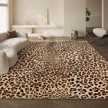850g/M² Indoor Machine Washable Bedroom Minimalist Entrance Soft Comfortable, Excellent Foot Feel, Let You Enjoy Every Step At Home, Soft And Fluffy, Retro Design Home Decoration, Suitable For Living Room And Dining Room Carpet Flooring - 彩色 - 查看 2