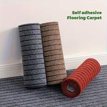 1 cuộn giấy dán tường và sàn tự dính dày 5mm - Nhựa PVC Vinyl bền chống trượt, dễ cắt, thích hợp cho phòng khách, phòng ngủ, bảo vệ nhà bếp và trang trí nội thất, lót sàn nhà bếp | Thiết kế sàn hiện đại | Lót sàn bền - Nhiều màu - Xem 3