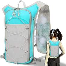 TRYXZSZ Mochila de Hidratacion para Correr, Chaleco de Hidratación para Deporte, Ligero y Cómodo, Altamente Transpirable, para Correr, Andar en Bicicleta, Maratón y Montañismo - Verde - Ver 13