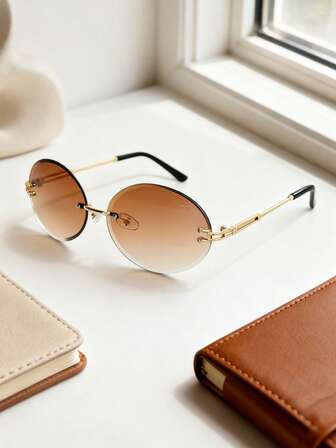 1 Paar klassische retro ovale Plastikbrillen, geeignet für Partys, Outdoor-Reisen, Halloween, Musikfestivals, alle Jahreszeiten