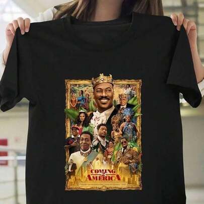 Coming To AmeriC1A I1I T1S1Hirt  Color BlackWhite  Sizes Various  Cla1ssic Cotton T1S1Hirt220g WoM1en's Essential Cotton Hirt S1oft And ComfortableSuitable For All People, Whether WoM1en Or M1enhighquality Durable Fabric Suitable For All SeaS1ons,Ft To The Touch But Built To LastBreathabletops WoM1en Fall Oui For WoM1en VaC1Ation Oui WoM1en Halloween Costume
