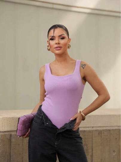 Body Feminino Básico Chic Estilo Borboleta Nas Costas Forro Duplo Moda Primavera Verão