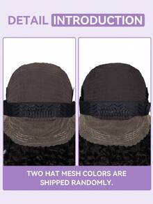 OQ Hair Wear And Go Glueless Kinky Straight 360 Transparent Lace Invisi-Drawstring Flexible Fit Wig Natural Hairline 180% Density 14-26 Inch Pre-Bleached Tiny Knots Hair With Gifts And Quick Ship Items Pre-Cut Unprocessed Real Hair Stylish Natural Looking Young For Women Friendly - SNatural - View 8