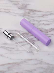 10ml 高端旋转式可再填充香水雾化器 - 超细雾化玻璃喷雾瓶，带扭转/旋转补充装、防漏便携式雾化器和迷你古龙水/面部喷雾分配器；TSA 友好型可再填充旅行香水瓶，适用于男女 - 彩色 - 查看 10